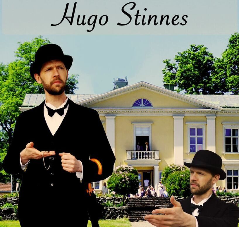 Hugo Stinnes på Asa herrgård, Asa herrgård, guidade turer, historiska vandringar, dramatiserade vandringar