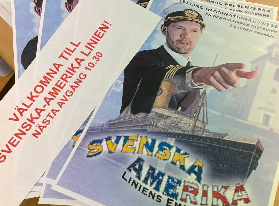 svenska-amerika linien, utvandrarna, moberg, historia, teater
